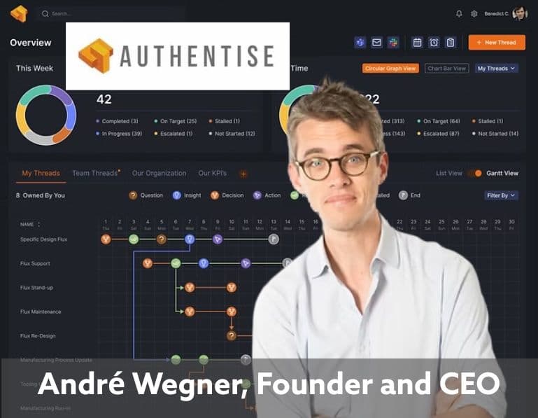 LinkedIn post preview for Authentise