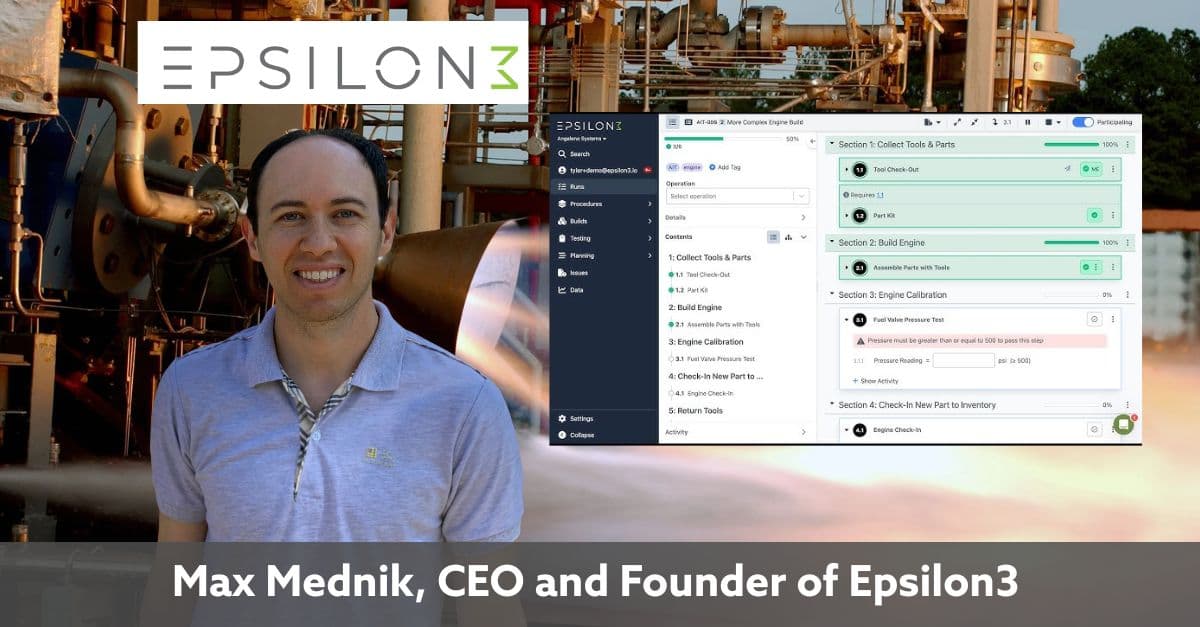LinkedIn post preview for Epsilon3