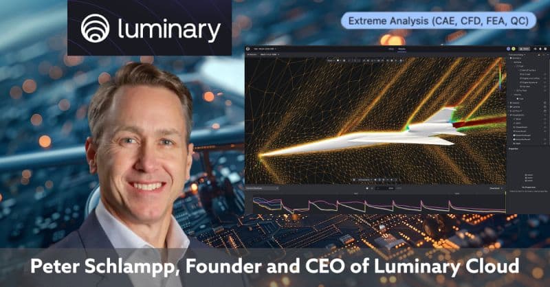 LinkedIn post preview for Luminary Cloud