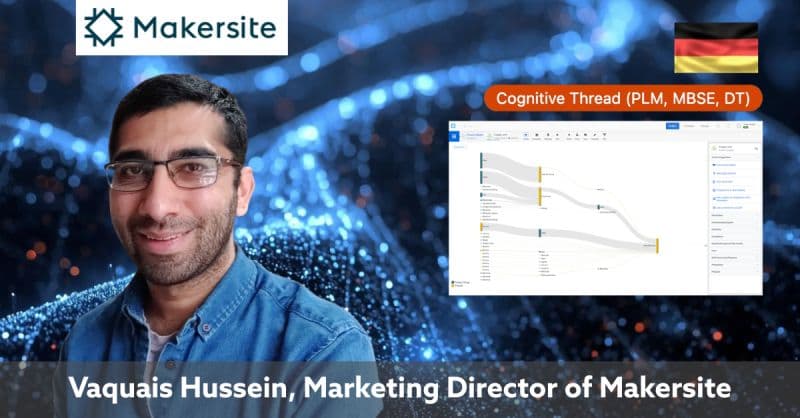 LinkedIn post preview for Makersite Gmbh