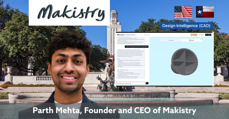 LinkedIn post preview for Makistry