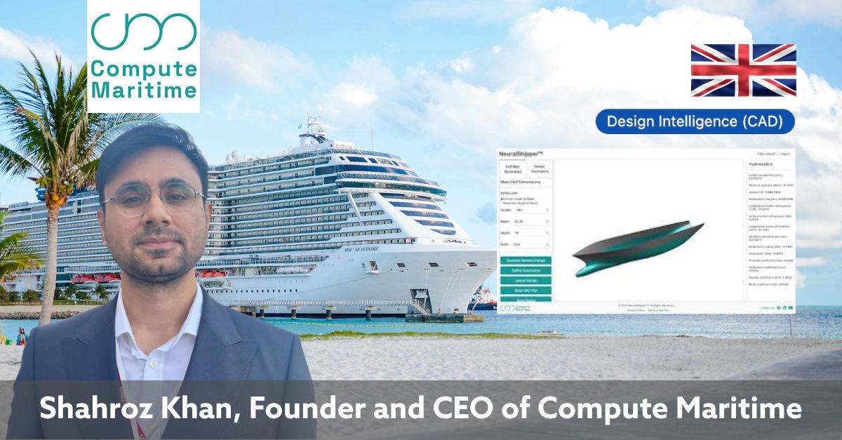LinkedIn post preview for Compute Maritime