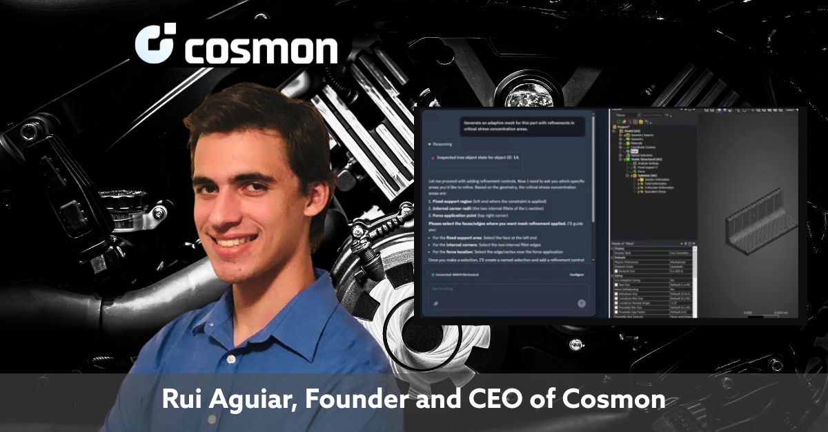 LinkedIn post preview for COSMON