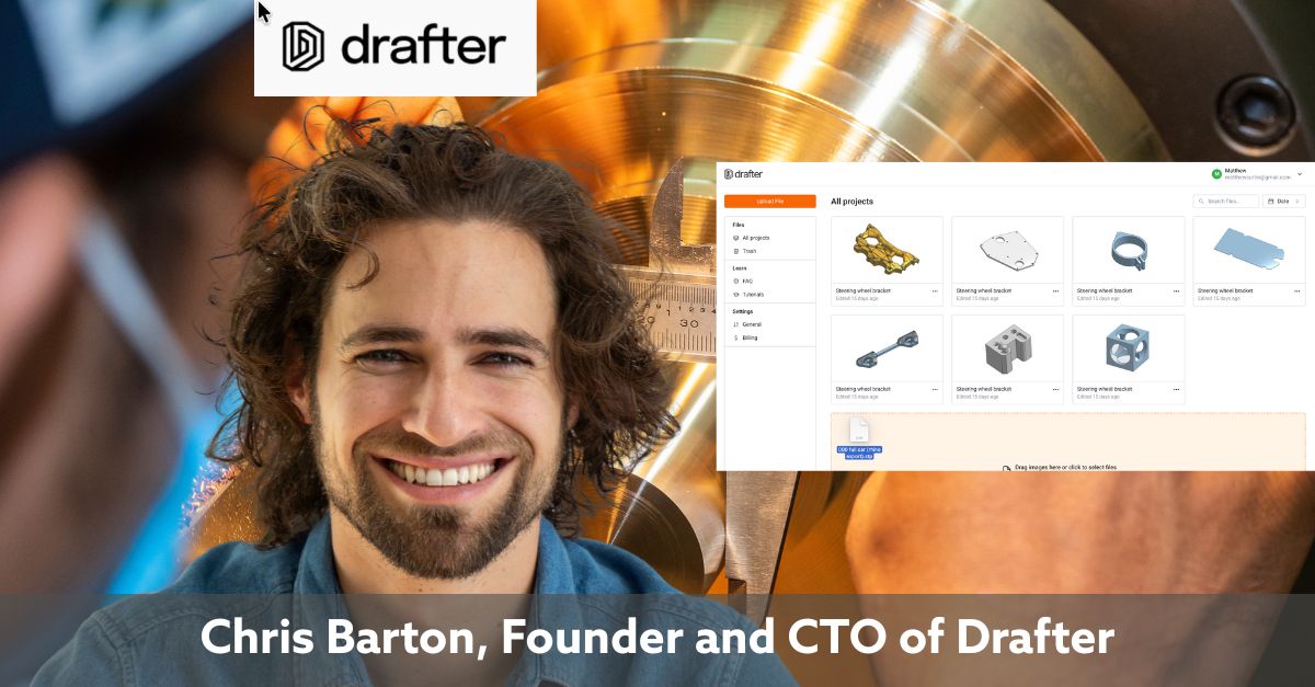 LinkedIn post preview for Drafter