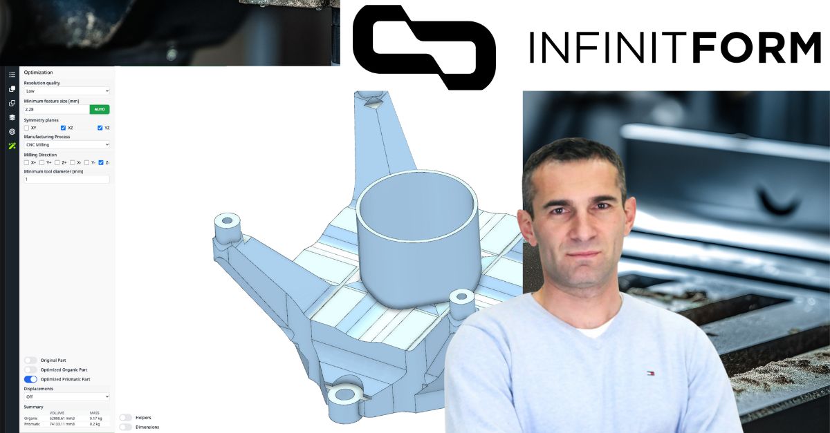 LinkedIn post preview for InfinitForm