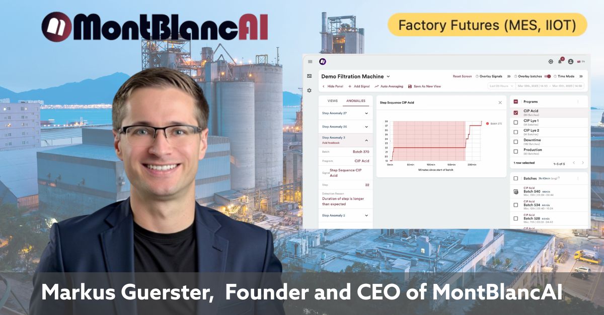 LinkedIn post preview for MontBlancAI