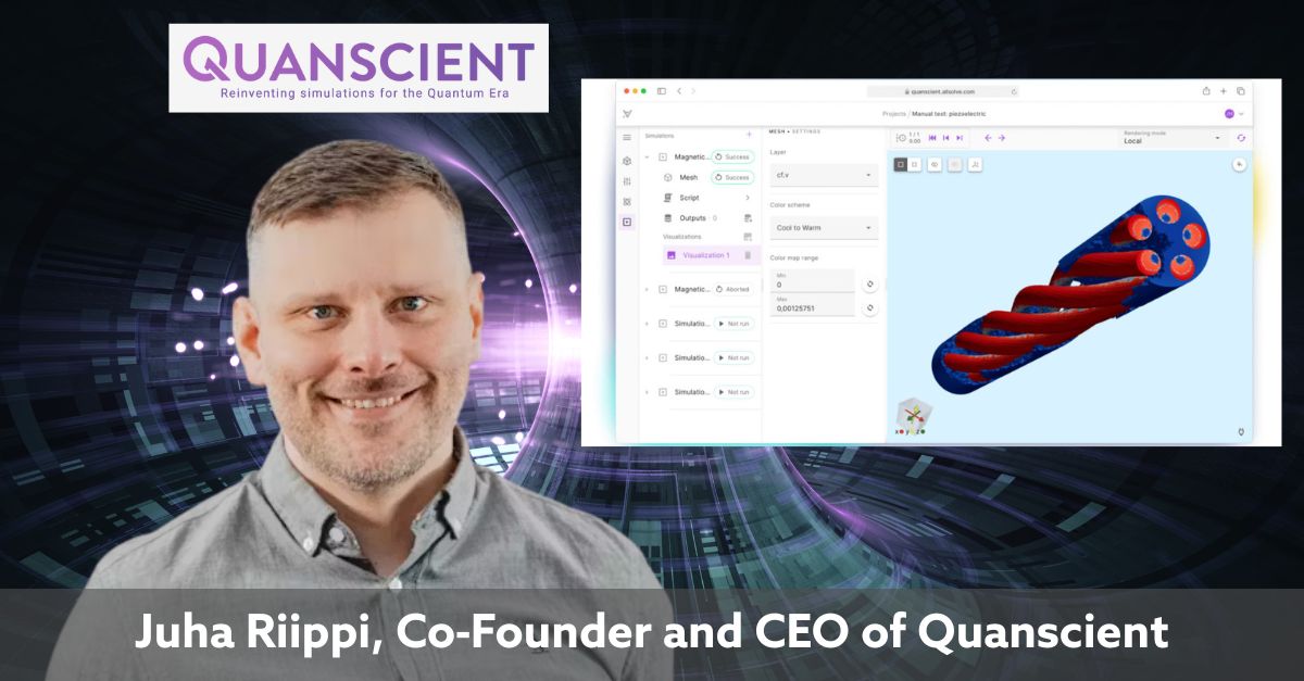 LinkedIn post preview for Quanscient