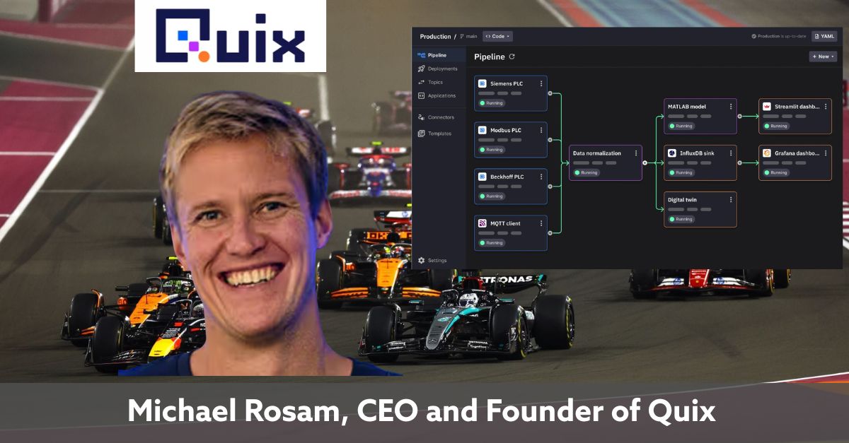LinkedIn post preview for Quix