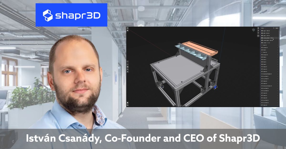 LinkedIn post preview for Shapr3D