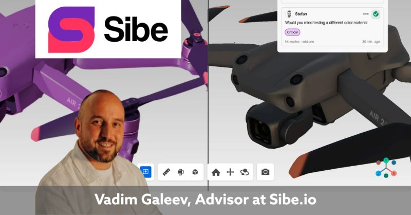LinkedIn post preview for Sibe.io