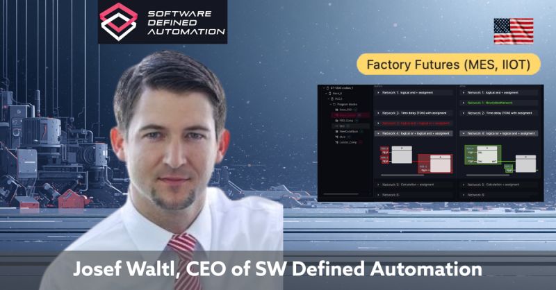 LinkedIn post preview for Software Defined Automation